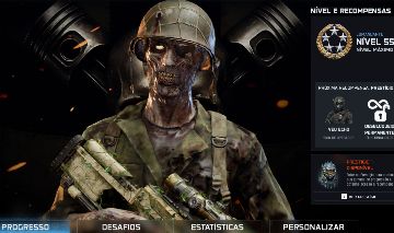 CONTA CALL OF DUTY WARZONE / MW3 NÍVEL MÁXIMO (55) | SKINS RARAS | FULL ACESSO