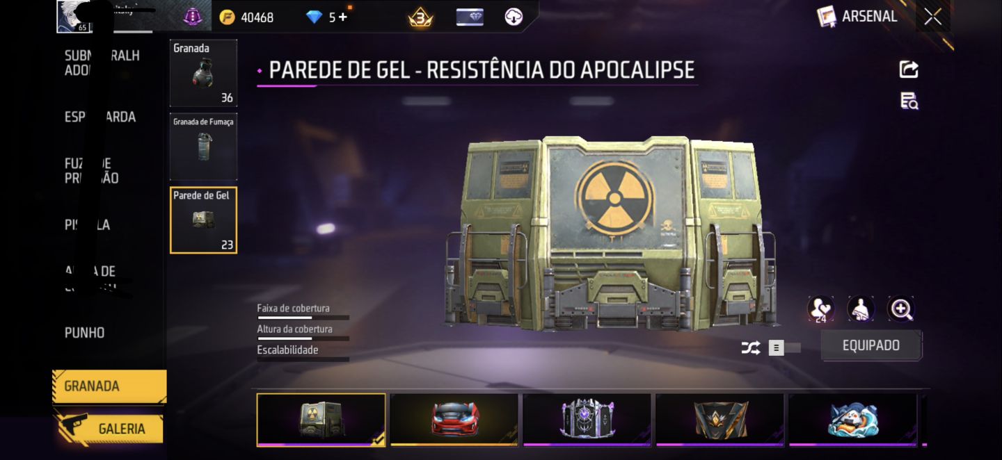 CONTA BRABA FREE FIRE, ANGELICAL ROXA + COELHÃO+MASCARA STEIKE E MUITO MAIS