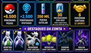 Conta Pokémon Go