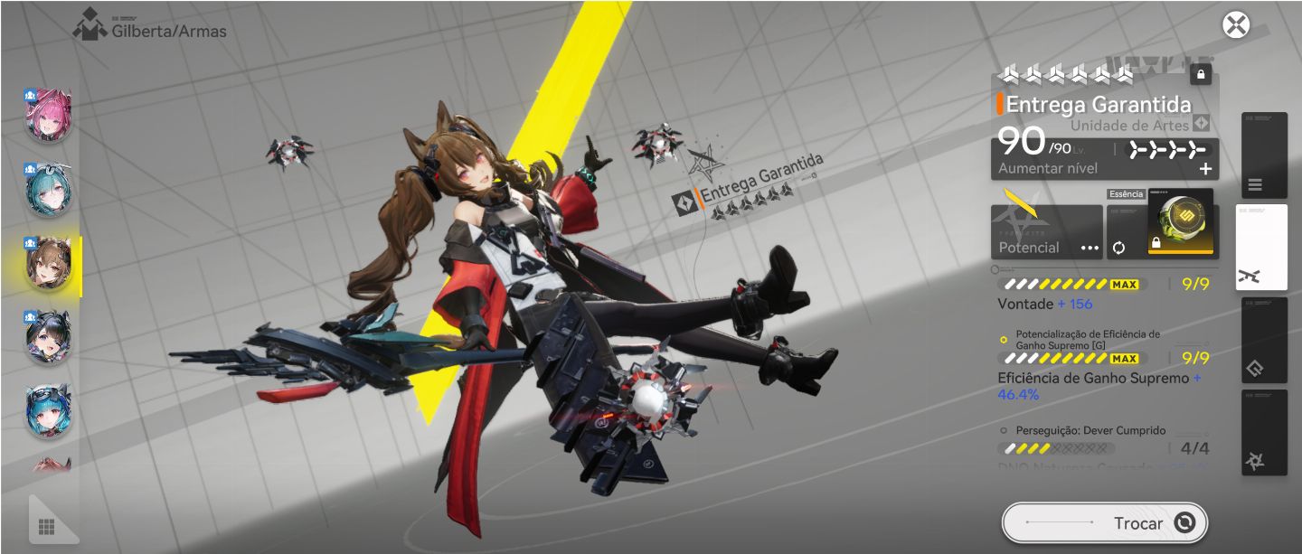 Conta ENDGAME Arknights TIME YVONE