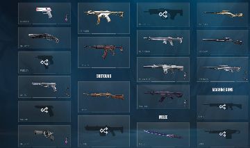[INVENTÁRIO ABSURDO] CONTA VALORANT LVL 280 C/ 2.2K GASTOS EM SKINS / CHAMPIONS