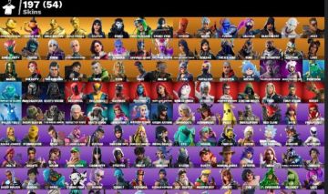 CONTA FORTNITE +200 SKINS 80K VBUCKS GASTOS
