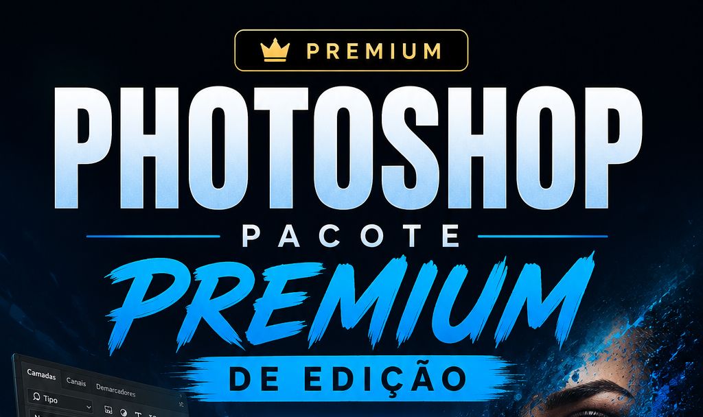 Pacote Premium de Edição +30 GB - Photoshop