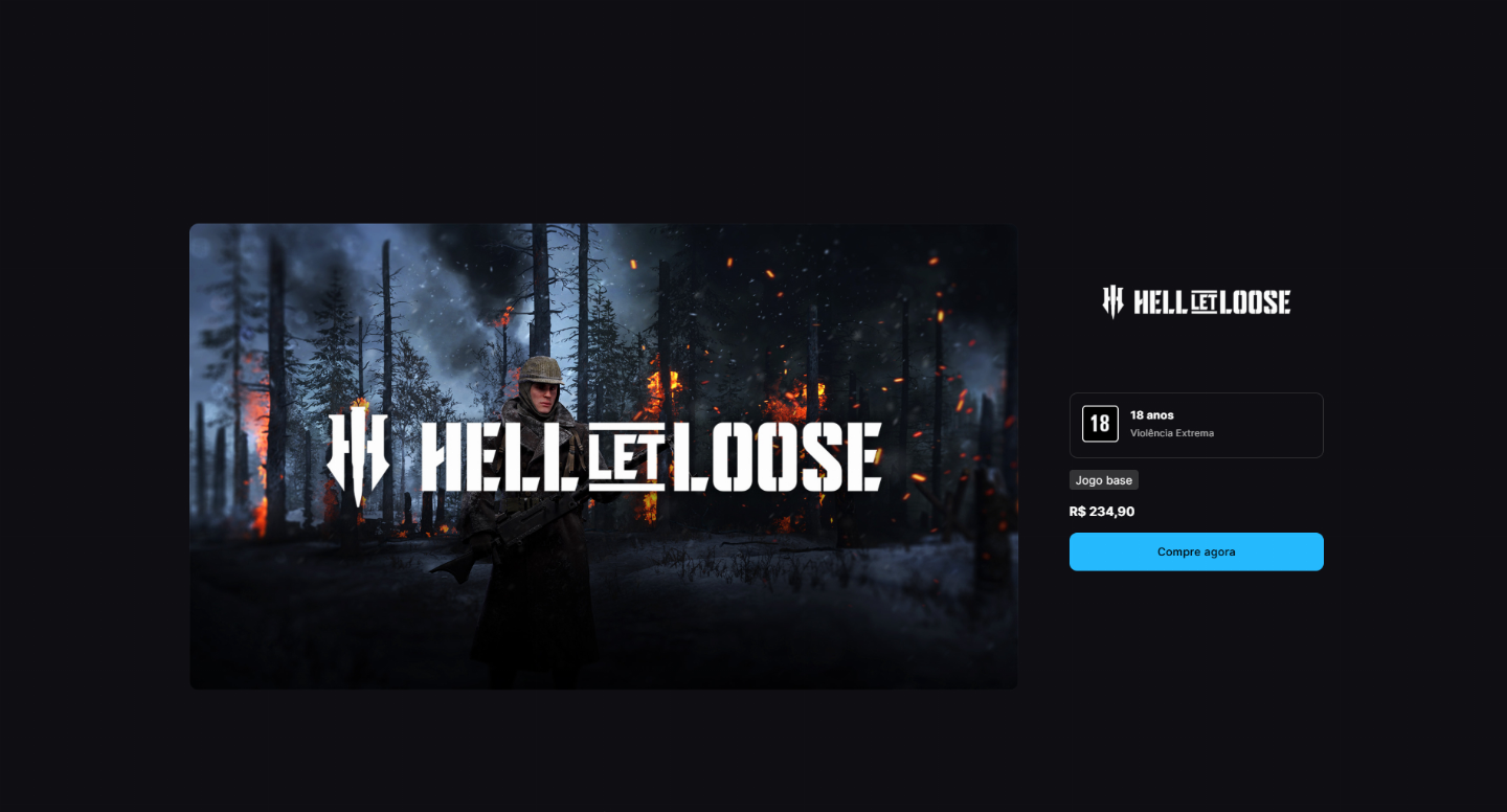 EPIC GAMES = Hell Let Loose - ENTREGA AUTOMATICA