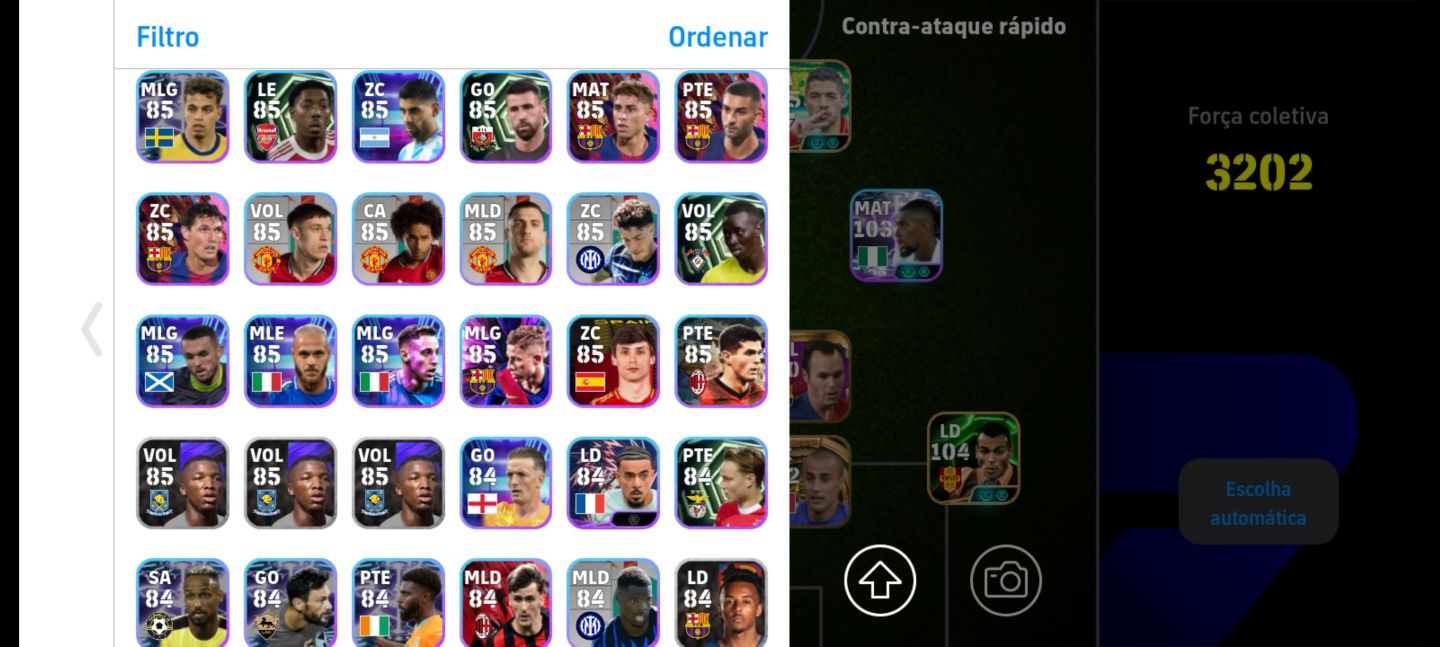 CONTA EFOOTBALL TOP RELÍQUIA NO PRECINHO