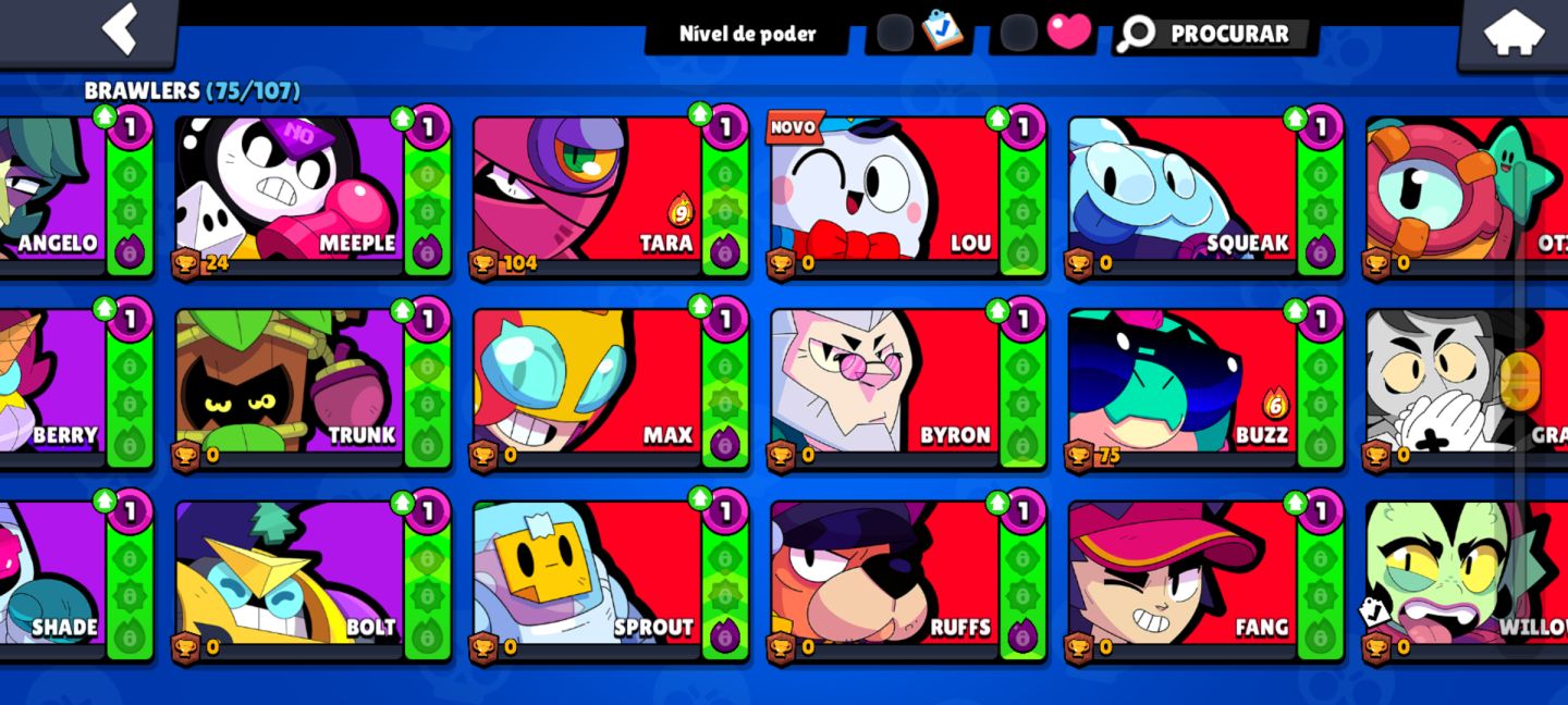 CONTA DE BRAWL STARS FA 9K TROFÉUS INICIANTE