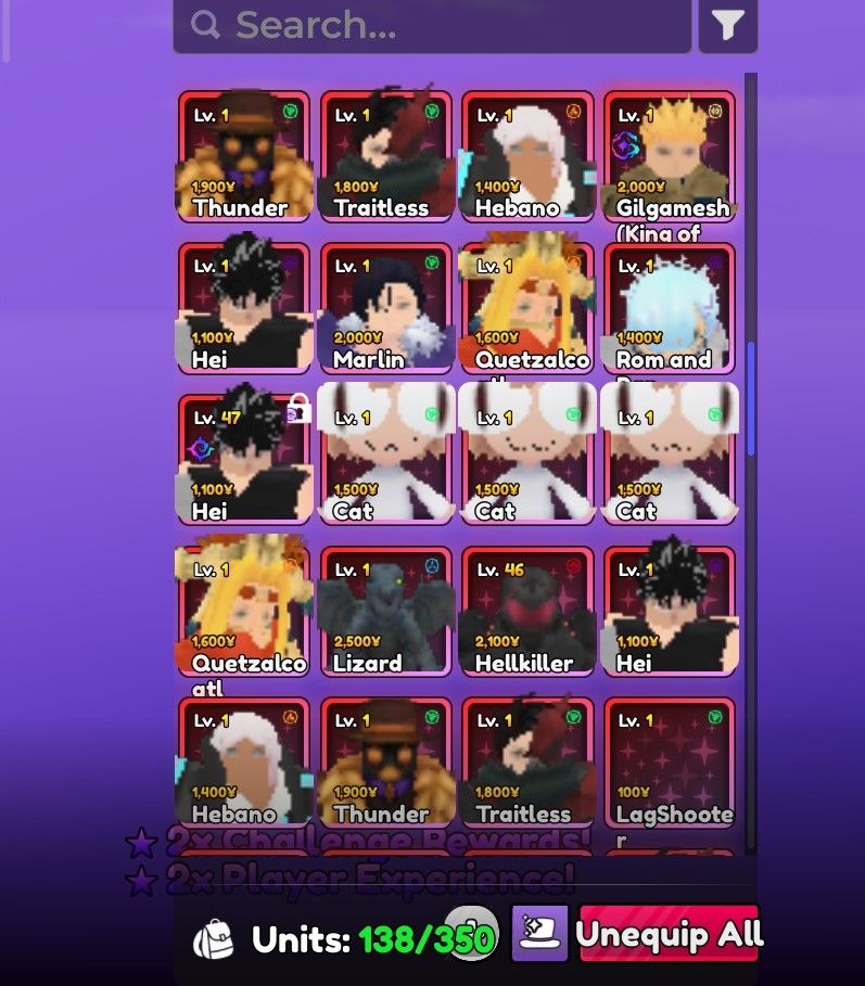 Conta do Roblox com 4-5 vanguards no anime Vanguard