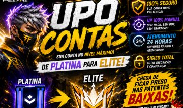 [PROMOÇÃO] UPO CONTA FREE FIRE! Bronze a mestre!