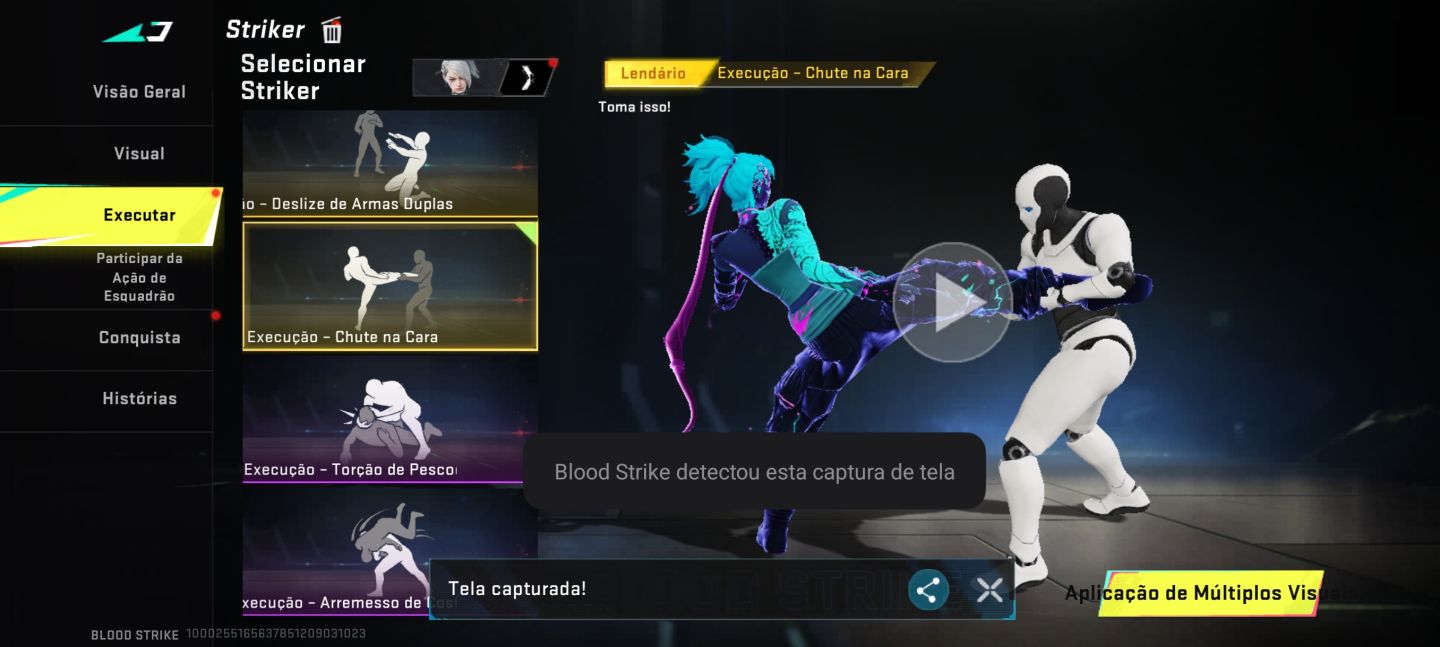 CONTA BLOOD STRIKE COM SKINS, LENDÁRIAS, LIMITADA E ULTRAS !!