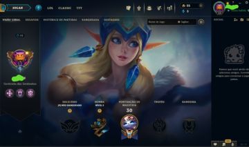 Conta lol level 52
