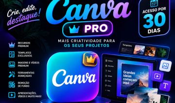 CANVA PRO ACESSO PREMIUM POR 30 DIAS