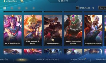 Conta Wild Rift nível 98 atualmente mestre