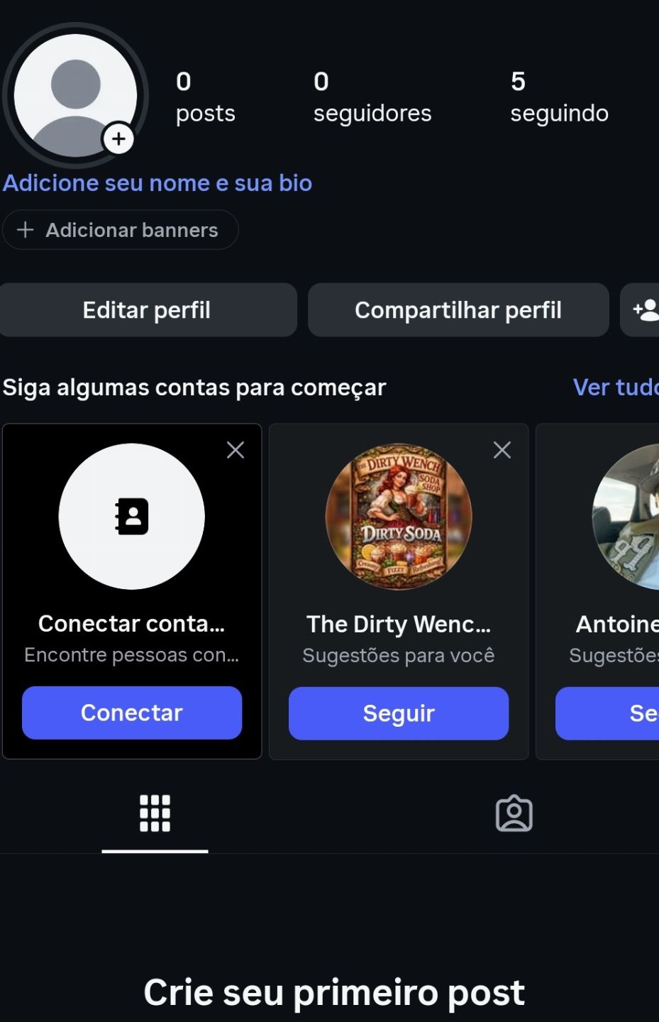 Contas Instagram criadas em Proxy com números de telefone