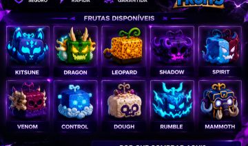 FRUTAS BLOX FRUITS (SO AS MELHORES COM OS MELHORES PREÇOS)