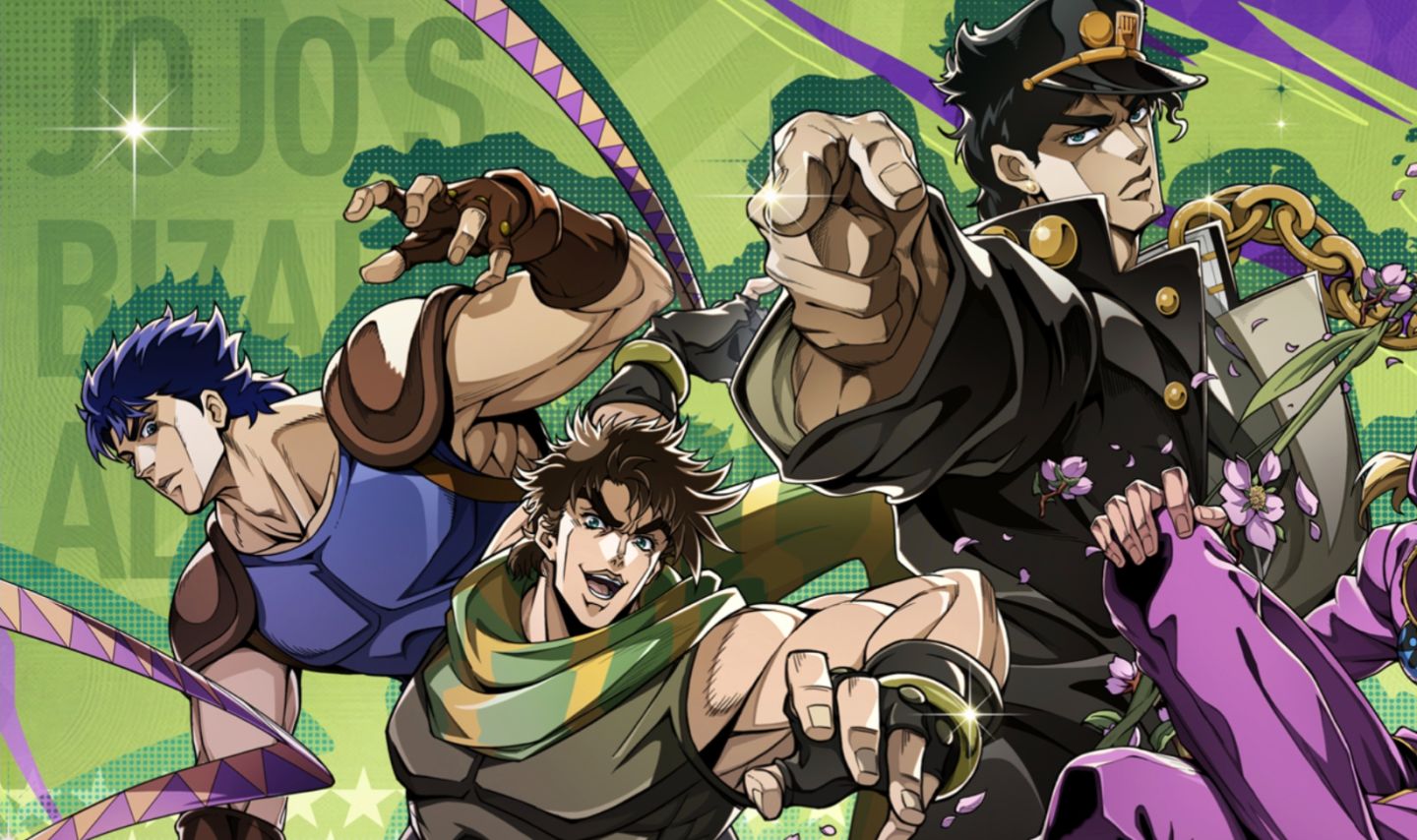 JOJO'S BIZZARRE ADVENTURE GS MELHORES PERSONAGENS