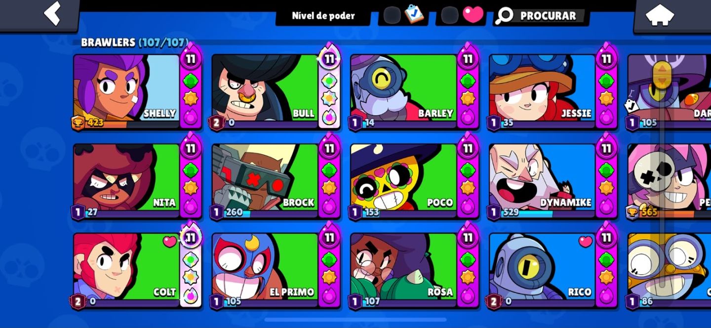 CONTA BRAWL STARS À VENDA 93K TROFÉUS!