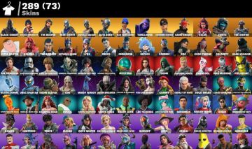 FA CAVALEIRO NEGRO / 289 SKINS / CYBERPUNK+DIVERSOS JOGOS NA CONTA