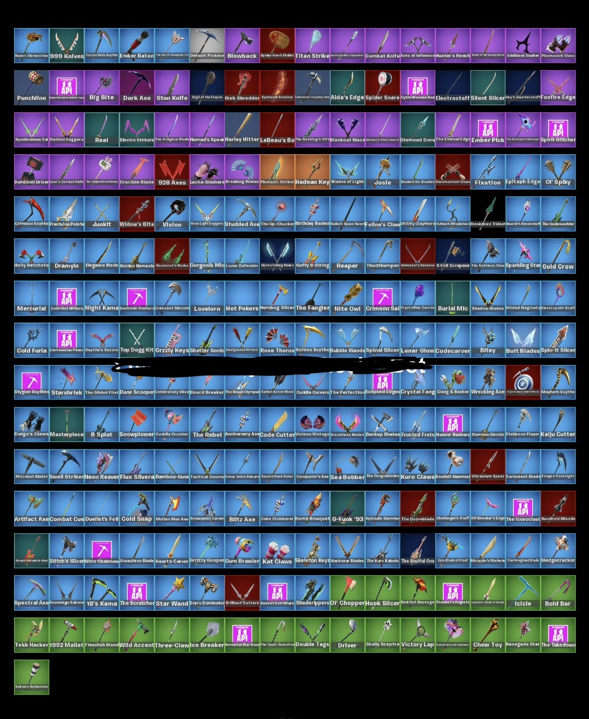 Conta Fortnite com 234 skins (skins que não voltam) e diversas outras coisas
