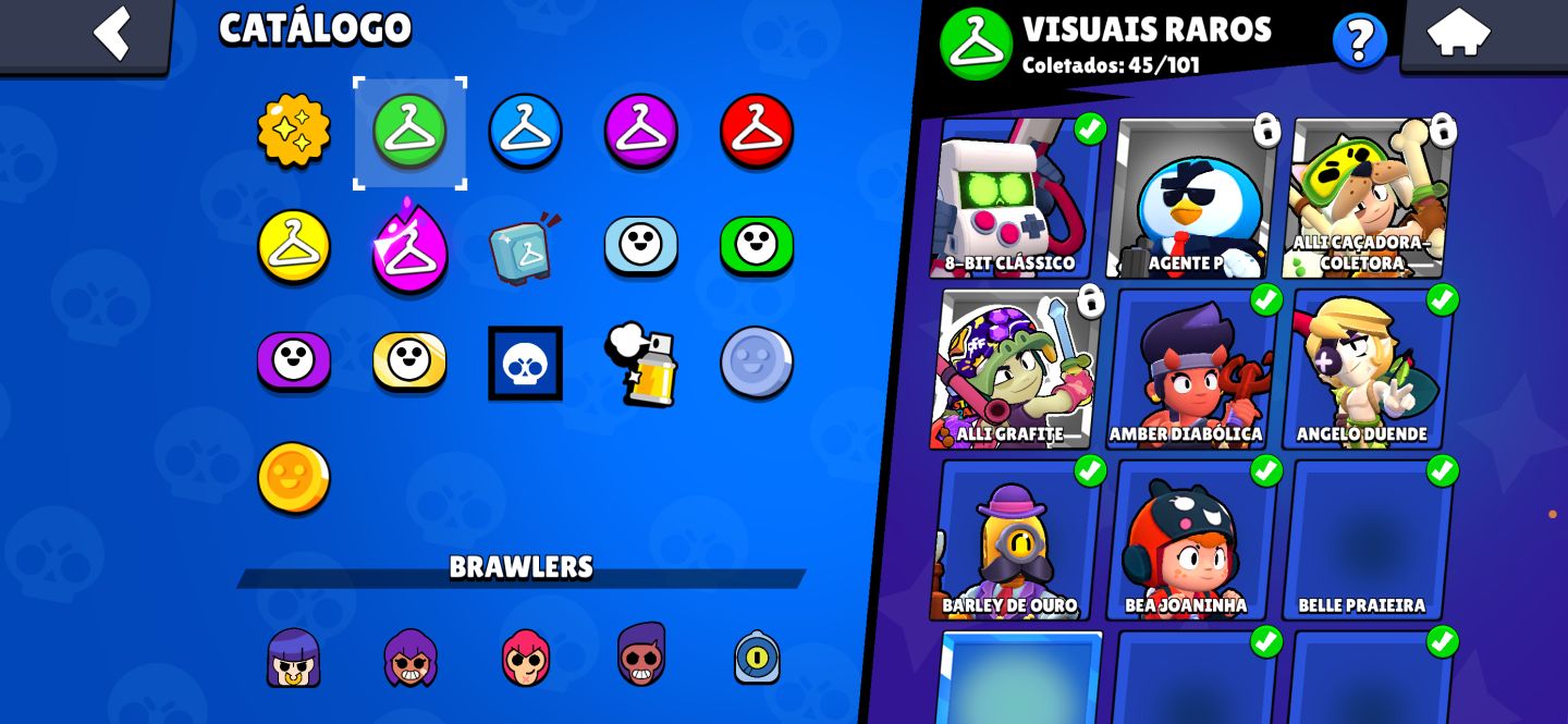 CONTA DE BRAWL STARS COM 44188,228 SKINS