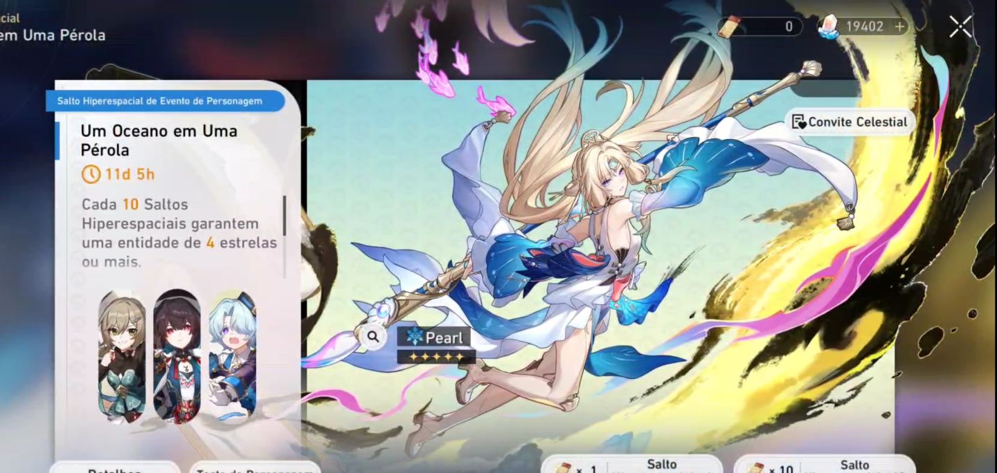 Conta Hsr com: Castorice+skin+bis e Muitos Personagens +120 Giros Limitados!!!