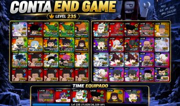 Conta Anime Expedition END GAME - LVL 235/ Valor Negociavel