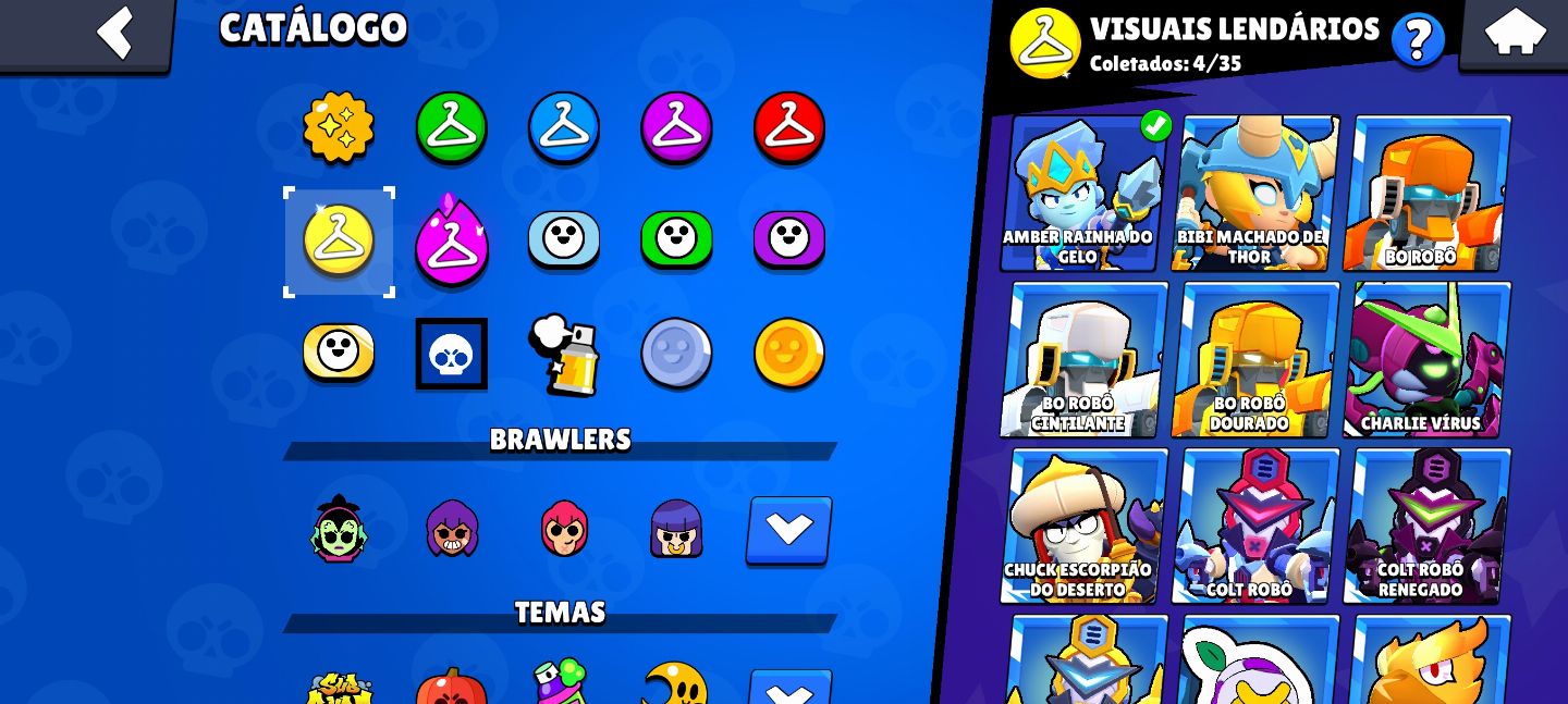 Brawl stars conta com muitos lendários e ultra lendario