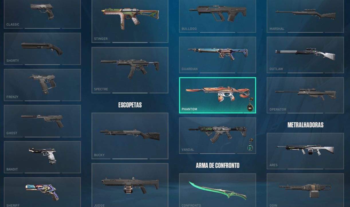 Conta nova valorant ascendente com skins