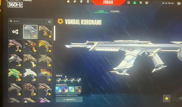 Conta Valorant BR | Chaveiro Im1 | 114 skins | Asc3 | R$2700 | Champions 2024.