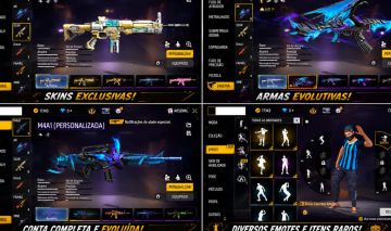Conta Free fire