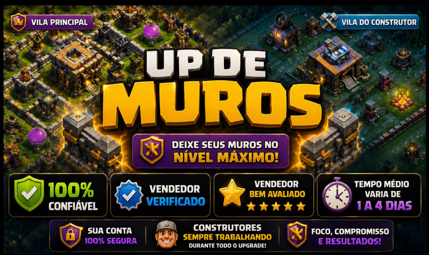 UP DE MUROS VILA PRINCIPAL + VILA CONSTRUTOR