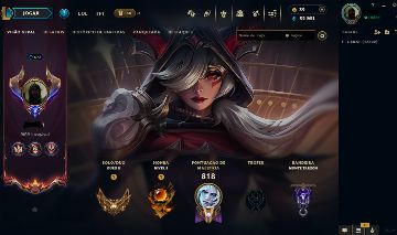 Conta League of Legends, Nv 673 - Informações abaixo