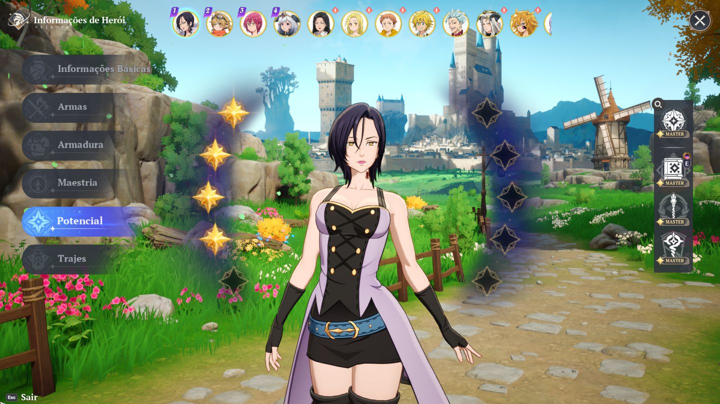 The Seven Deadly Sins Origin (CONTA AMERICA)