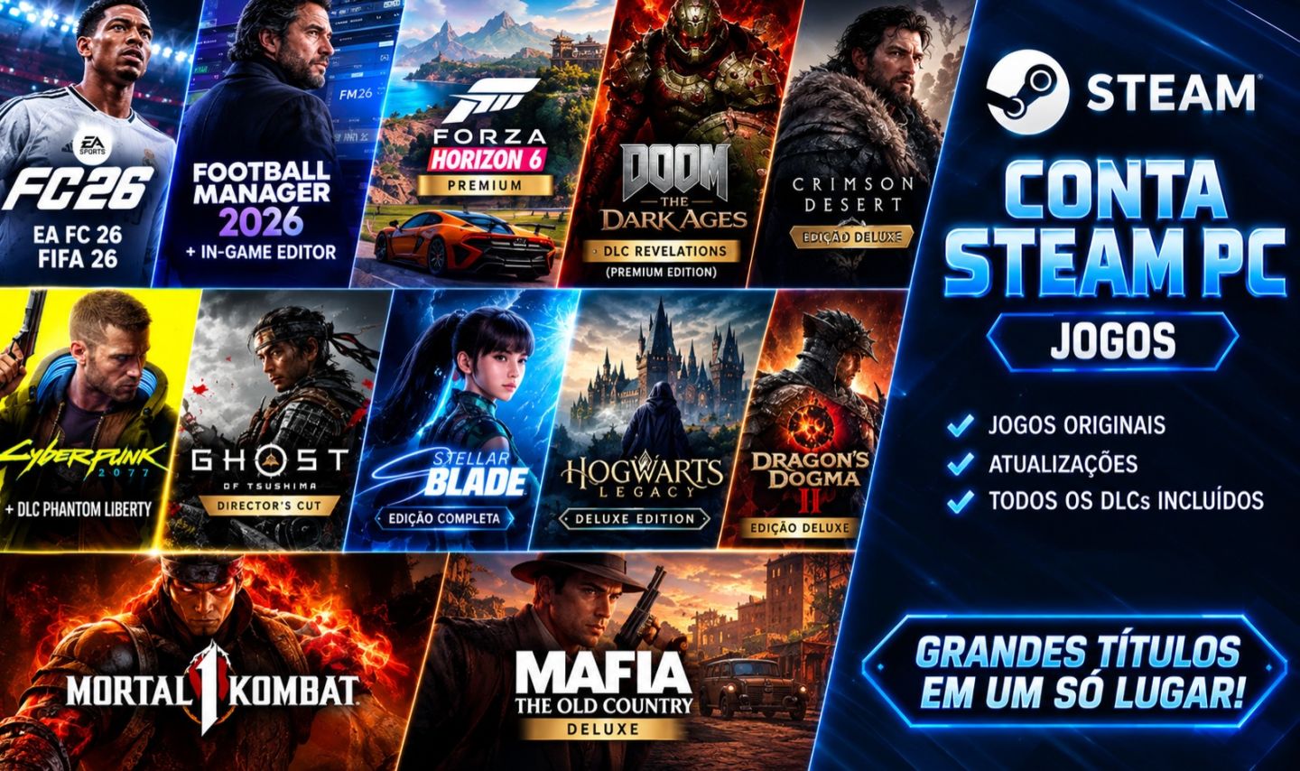 Fifa 27 Forza Horizon Onimusha Football Manager - Jogos Steam Offline