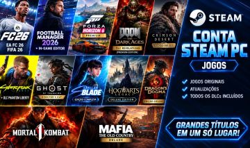 Fifa 27 Forza Horizon Onimusha Football Manager - Jogos Steam Offline