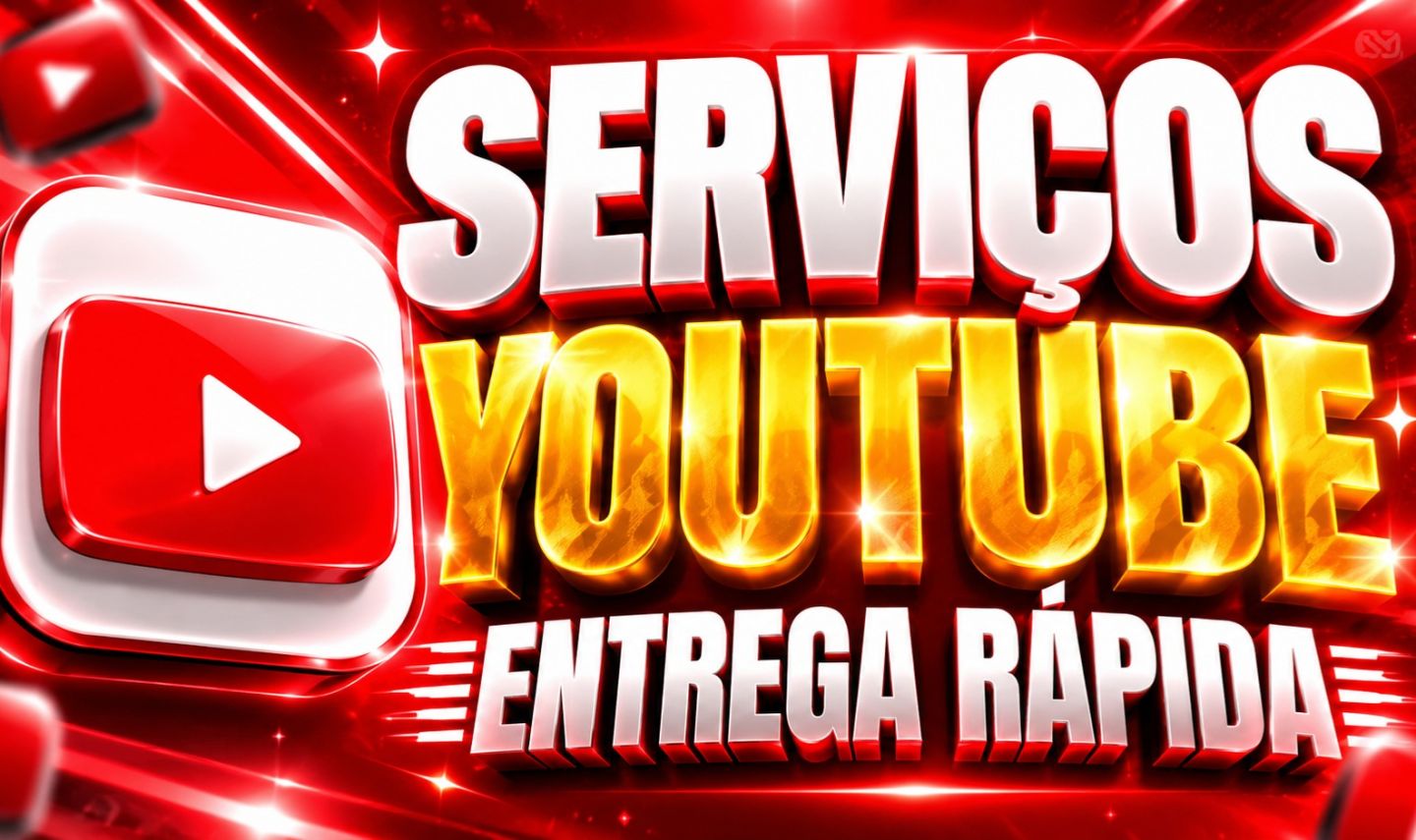 INSCRITOS YOUTUBE / VIEWS / LIKES - SERVIÇOS YOUTUBE (MENOR PREÇO)