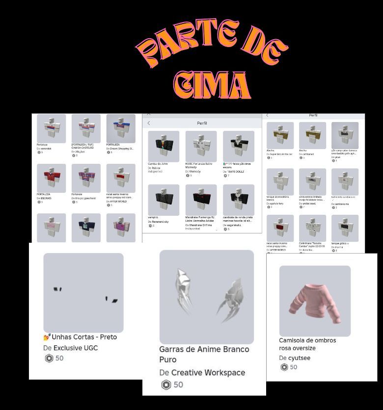 Conta femina Roblox+passes+conta antiga