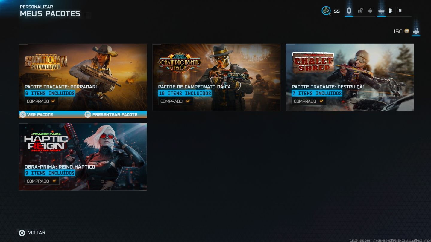Conta com top 250, 25 win avalon, Nuke
