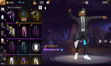 Conta de free fire com 2 angelical