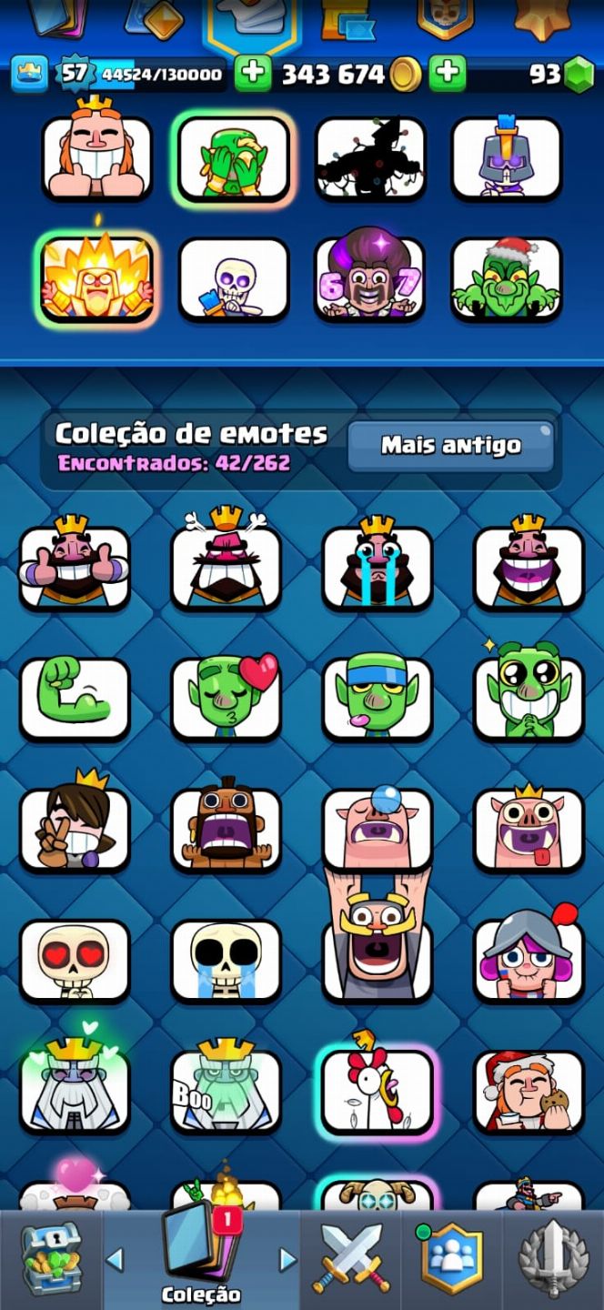 CONTAS DE CLASH ROYALE (35% OFF!!!)