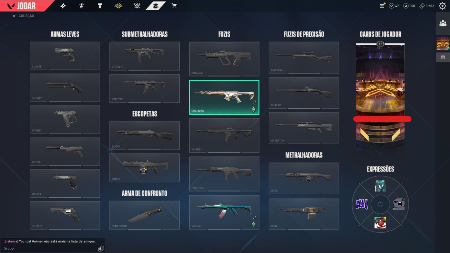 CONTA SMURF SEM RANK (D2 ATO PASSADO) PEAK ASCENDENTE 1, 2 SKINS
