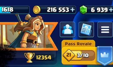 CONTA CLASH ROYALE