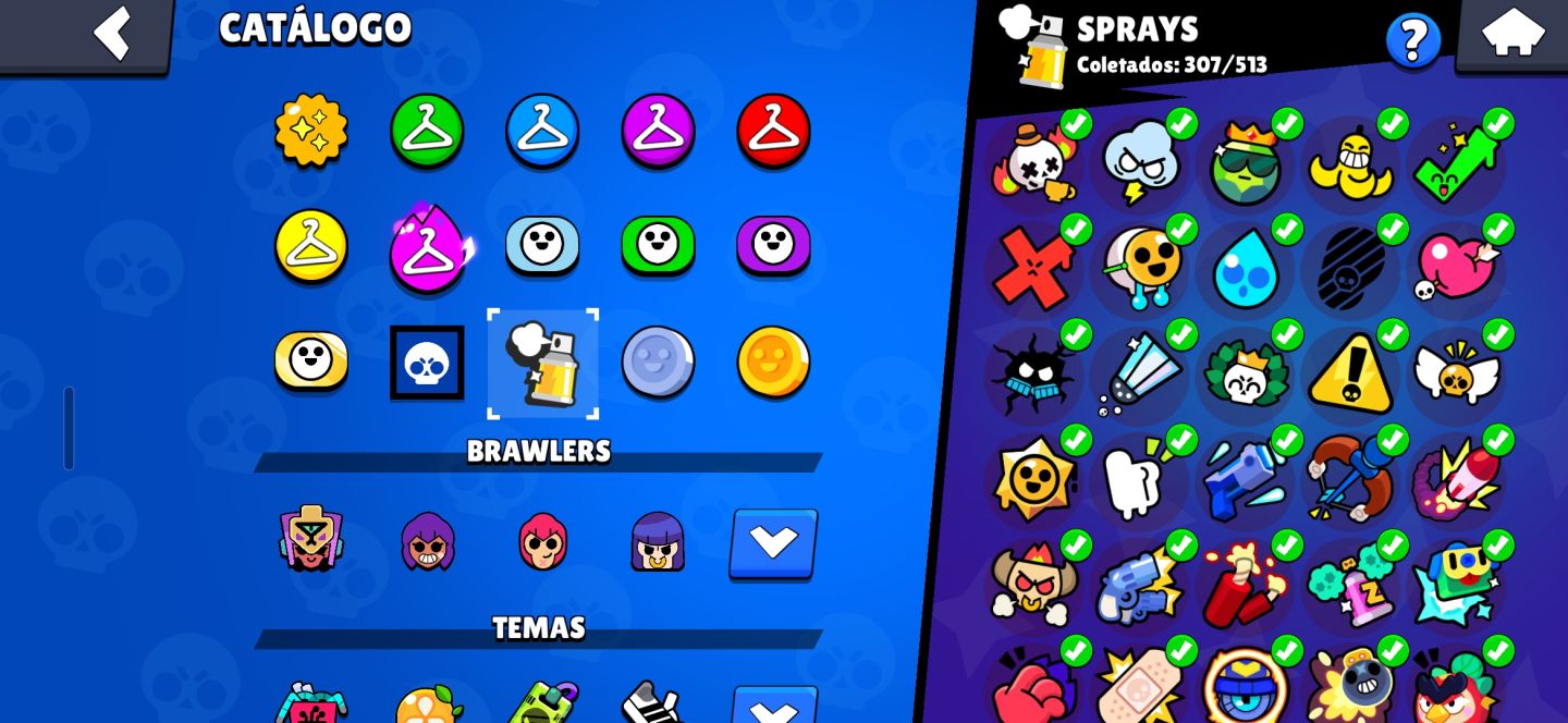 Conta de brawl stars! Com muitas skins e recurso!!