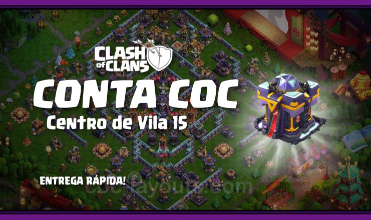 Conta Clash of Clans CV15