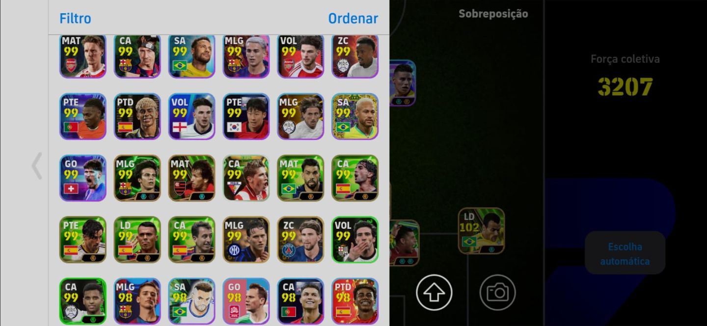CONTA EFOOTBALL RARA! HAZARD NOVO LISO + JAMES BLITZ + PIRLO PRIME E+++++!