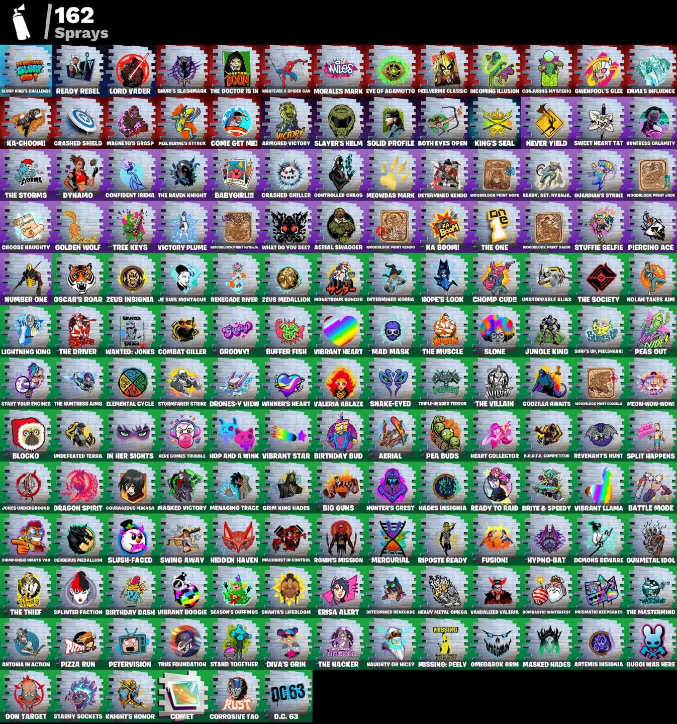 CONTA FORTNITE TOP | 77 SKINS | PETER GRIFFIN | SKINS MARVEL | 45 MAX STYLES e +