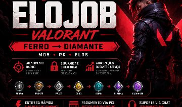 ELOJOB VALORANT | FERRO AO DIAMANTE