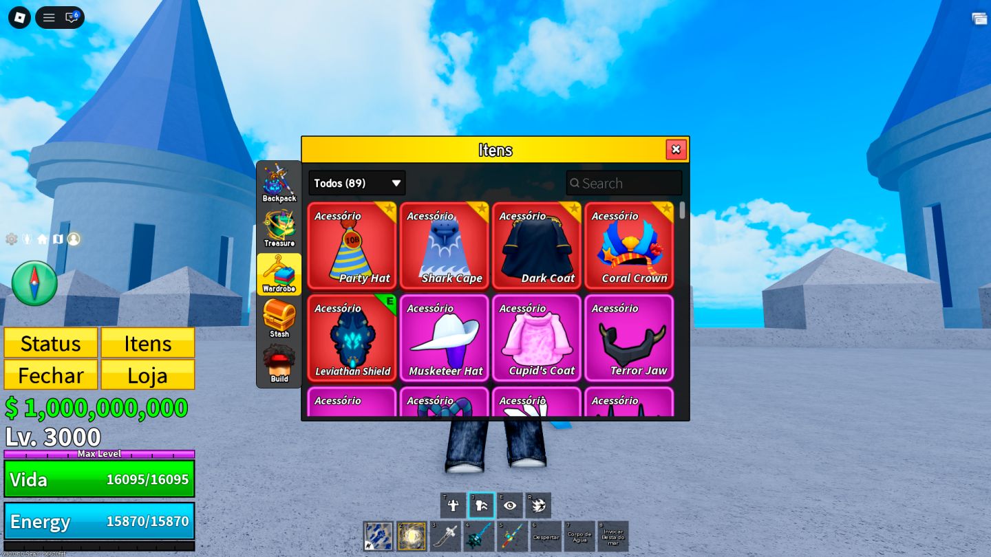 CONTA BLOX FRUITS FULL MAX | LEVEL 3000 | 30M BOUNTY | ITENS RAROS