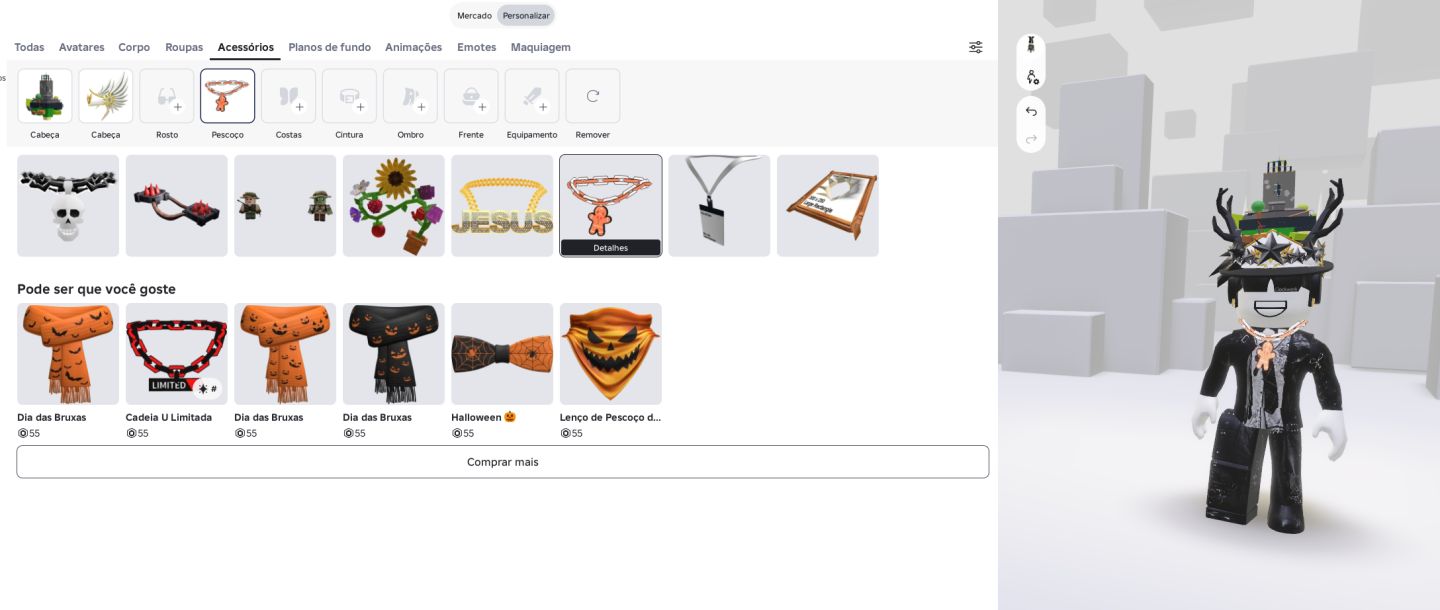 CONTA RARA DE ROBLOX CRIADA EM 2025 COM LIMITEDS RARO