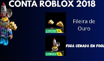 ROBLOX ANTIGA 2018 COM ITENS LIMITED