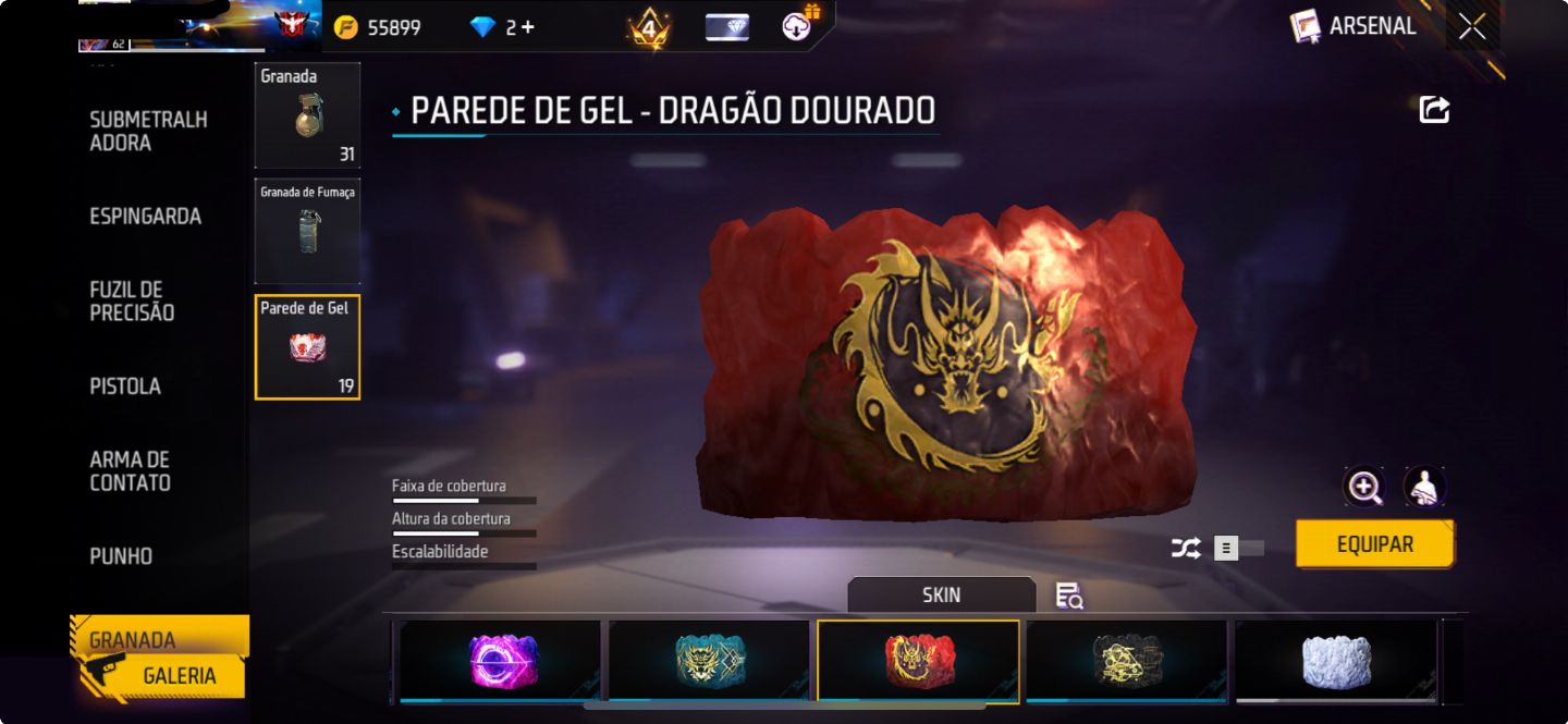 Conta de ff antiga com 10 digitos